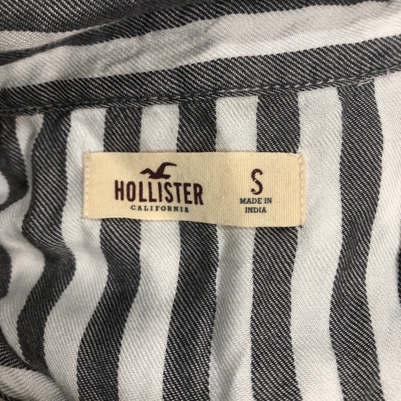 Hollister Oversized Striped Button Up - Picture 4 of 4